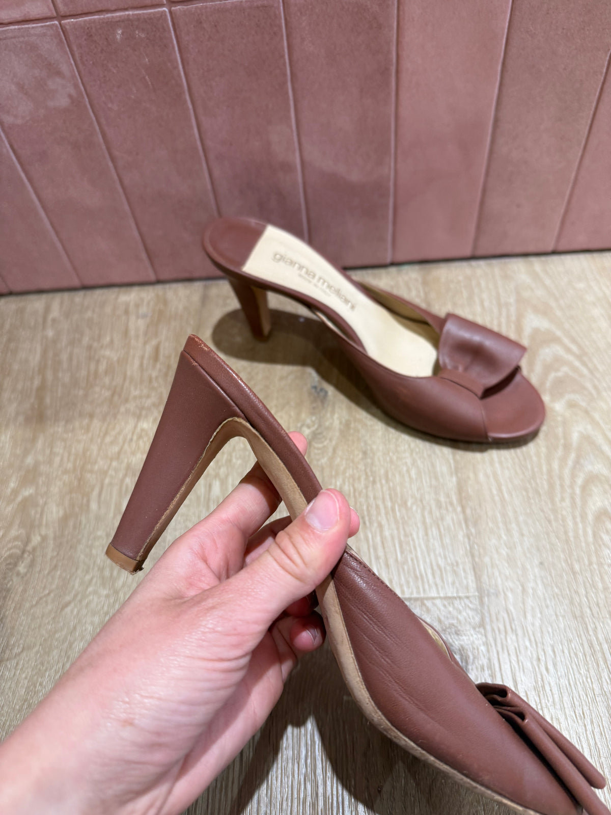 Mules Gianna Meliani Marron T.40 09/06
