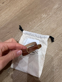 bracelet Fossil marron