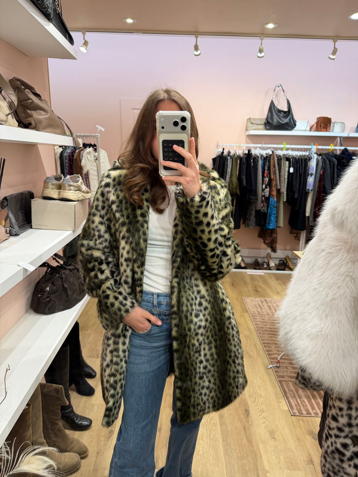 Manteau léopard · Fracomina · T.M 12/10