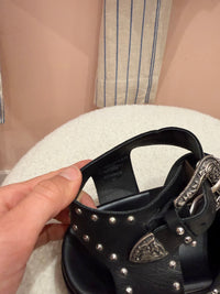 Sandales The Kooples noires T.37