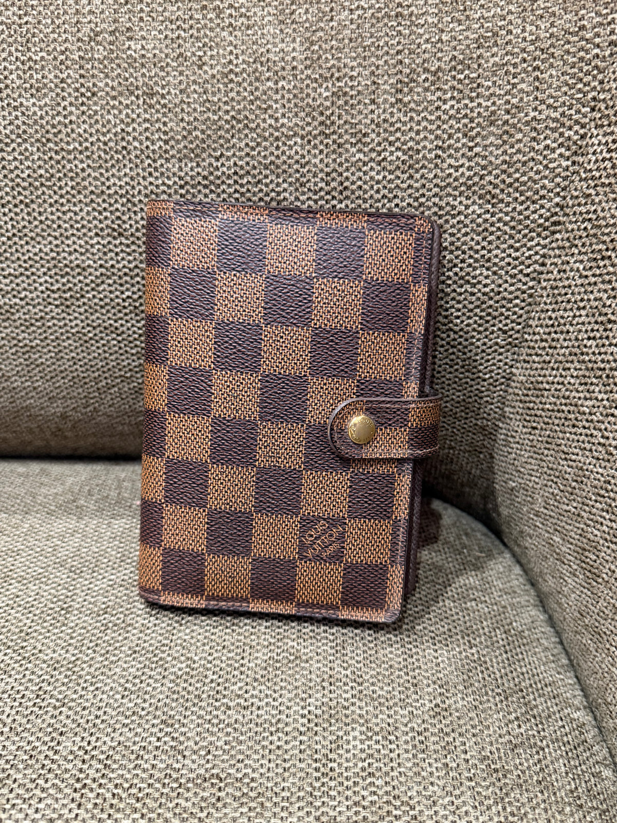 Agenda Louis Vuitton Damier Ébène 19/10