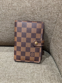 Agenda Louis Vuitton Damier Ébène 19/10