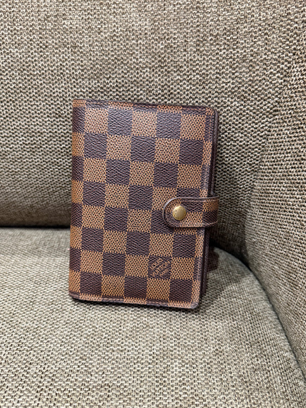 Agenda Louis Vuitton Damier Ébène 19/10