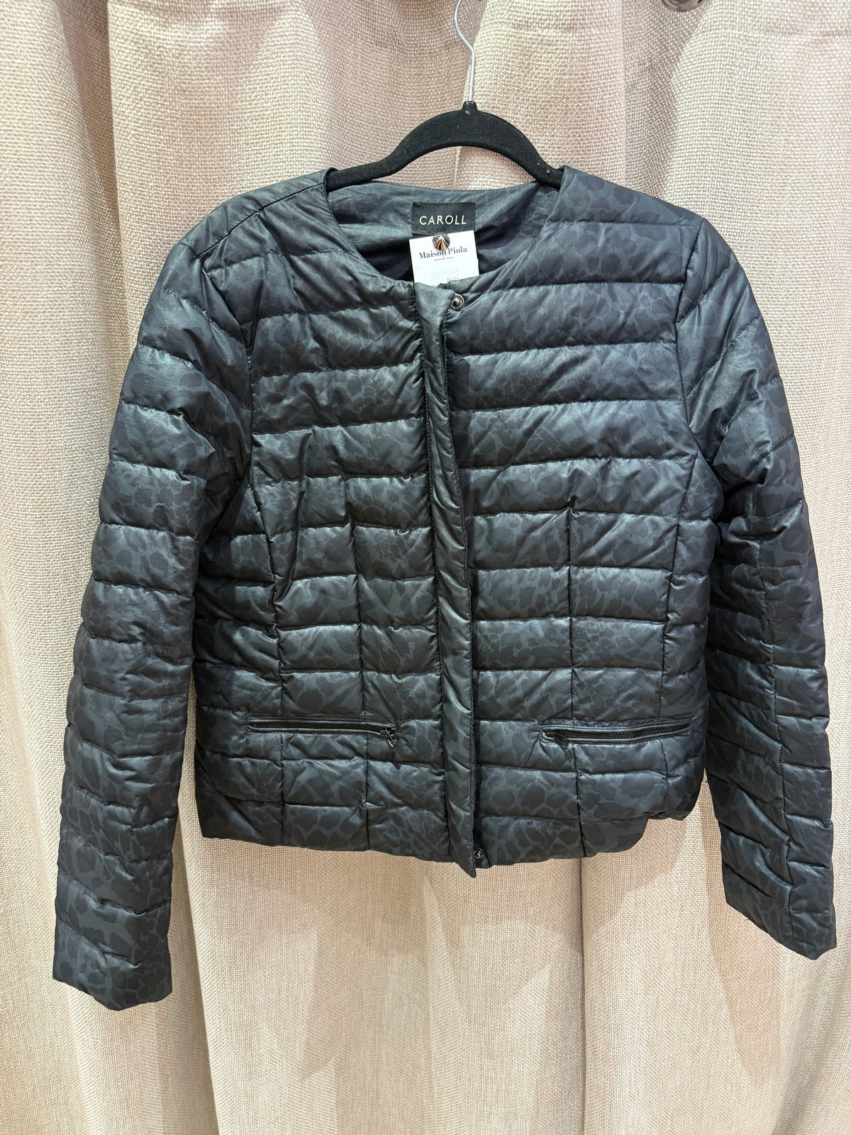 Veste bleu foncé Caroll Duvert T.38