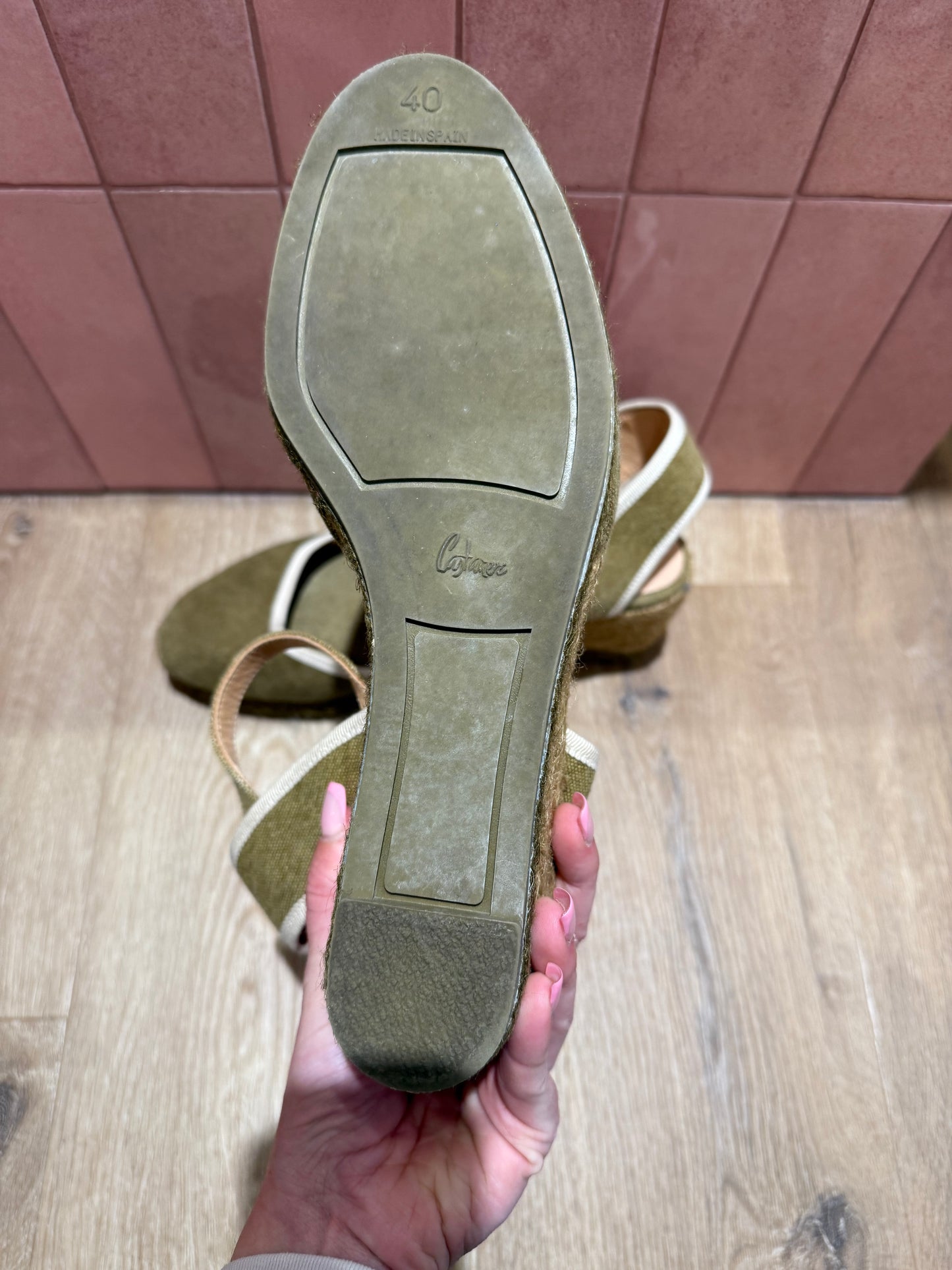 Chaussures compensées Castaner T.40