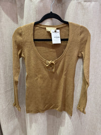 Pull S Sézane Camel