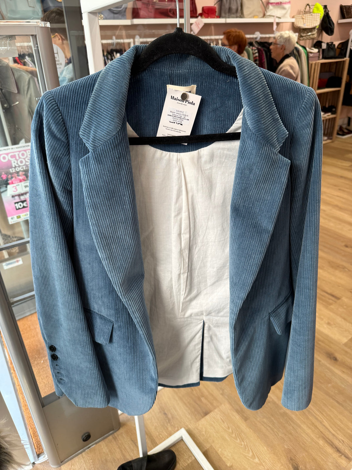 Blazer velours Zadig & Voltaire T.36