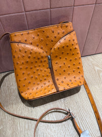 Sac cuir d’autruche 02/06