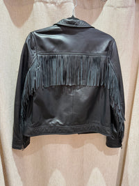 Veste en cuir Zadig & votlaire deluxe T.M 06/10