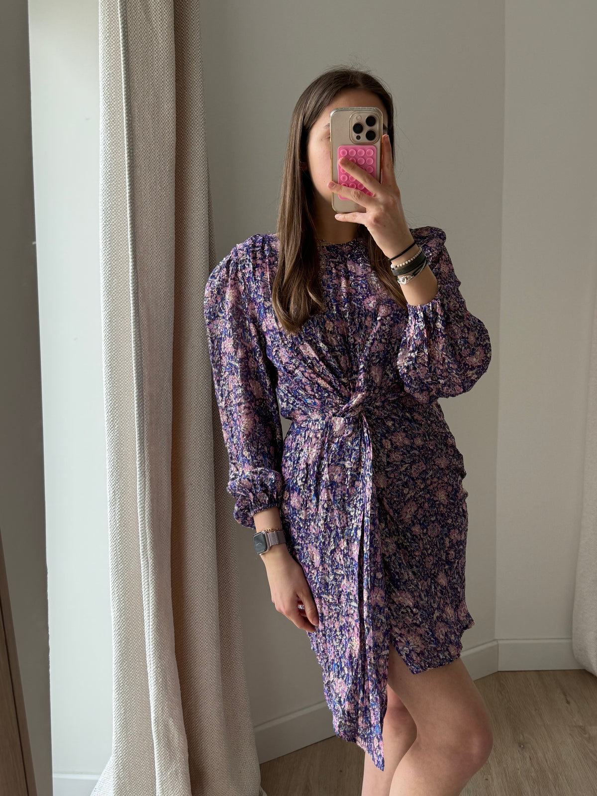 Robe Maje violette T.XS