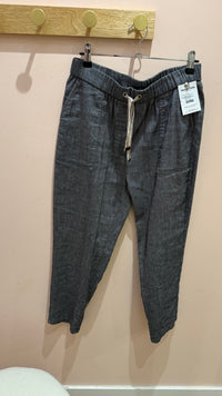 One Step - Pantalon gris chiné - T.40