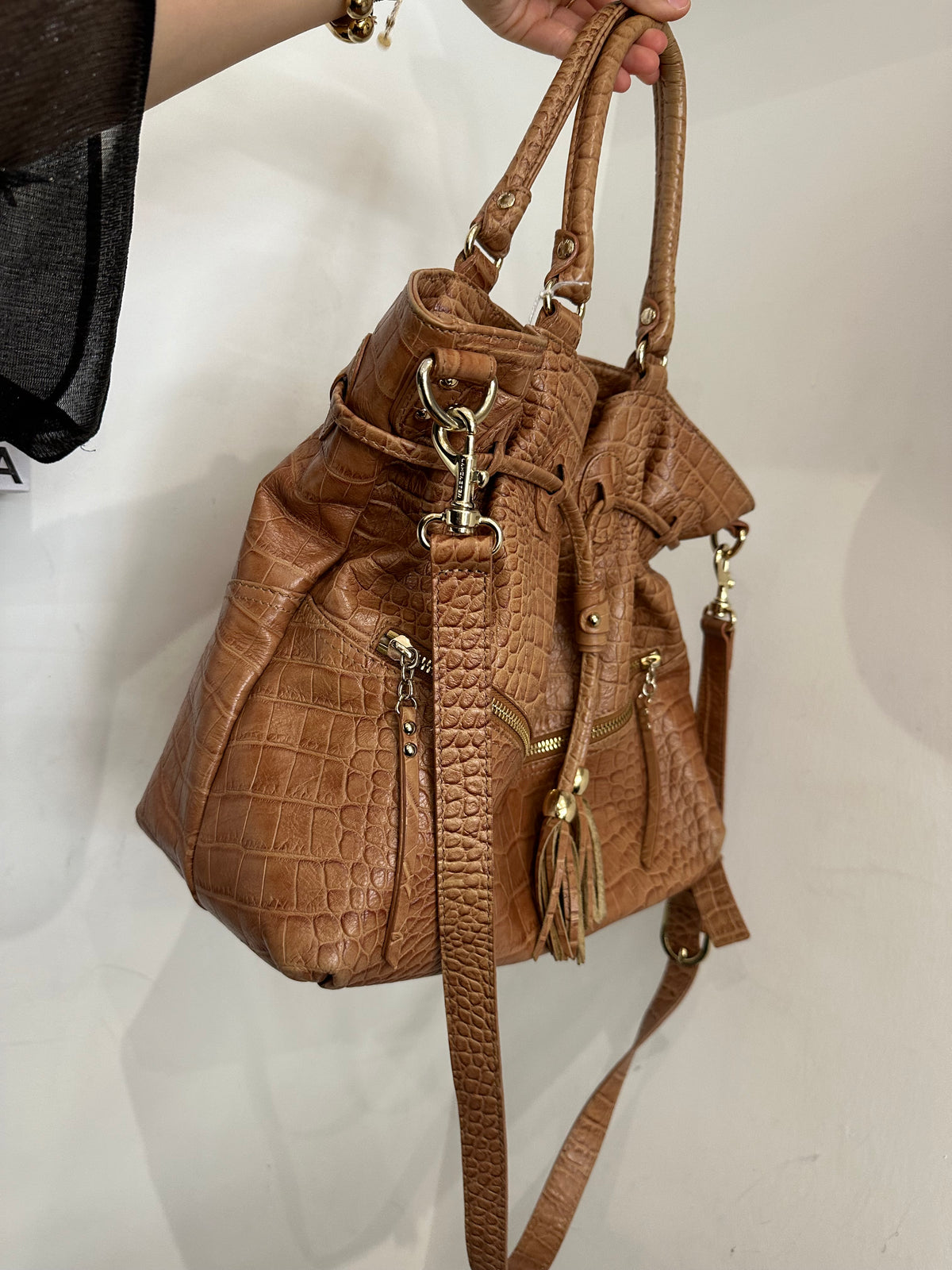 Sac camel lancaster cuir