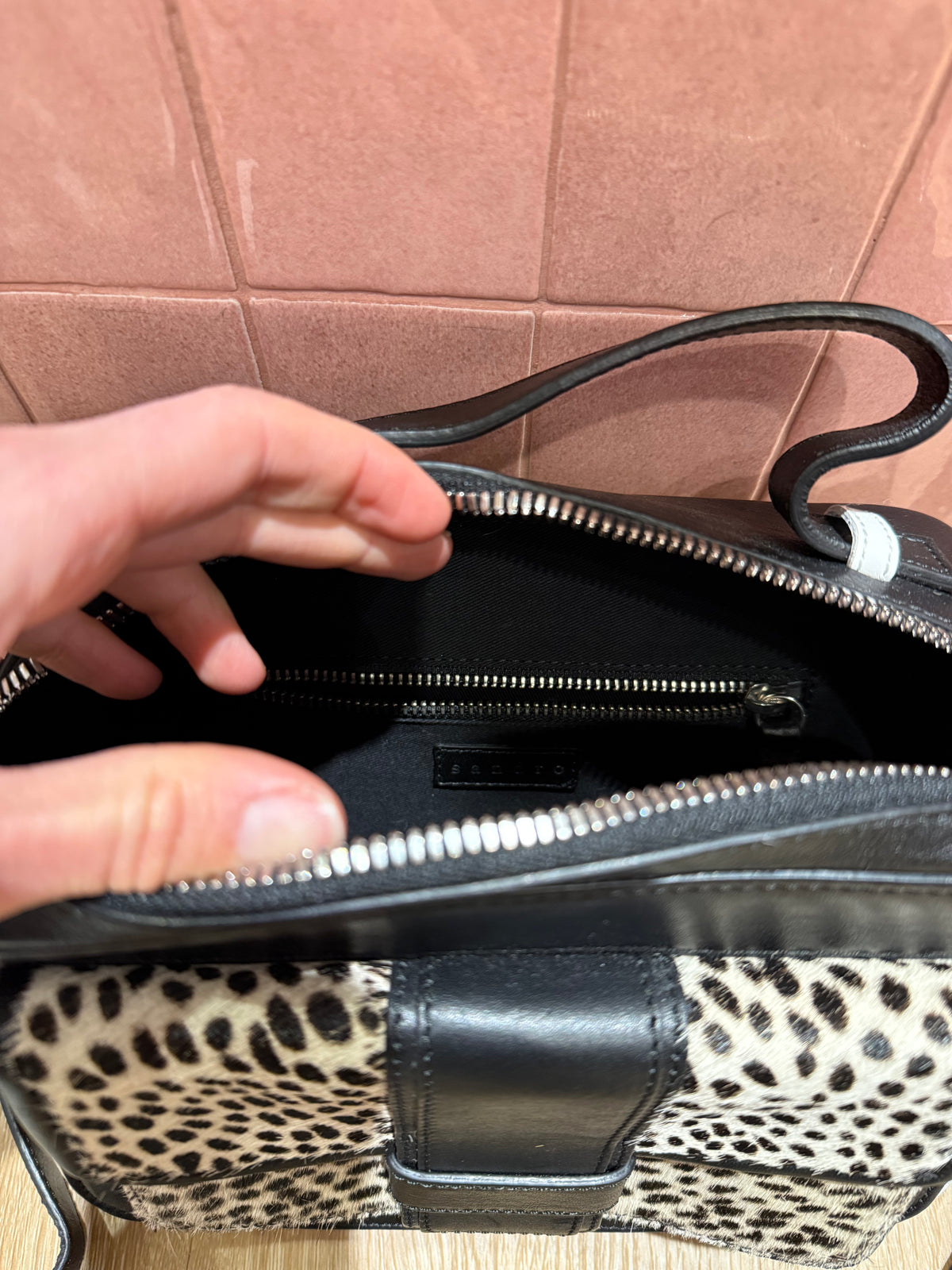 Sandro - Sac - Blanc et noir - T.TU