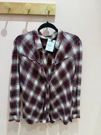 One Step - Chemise carreaux rouges - carreaux rouges - 44