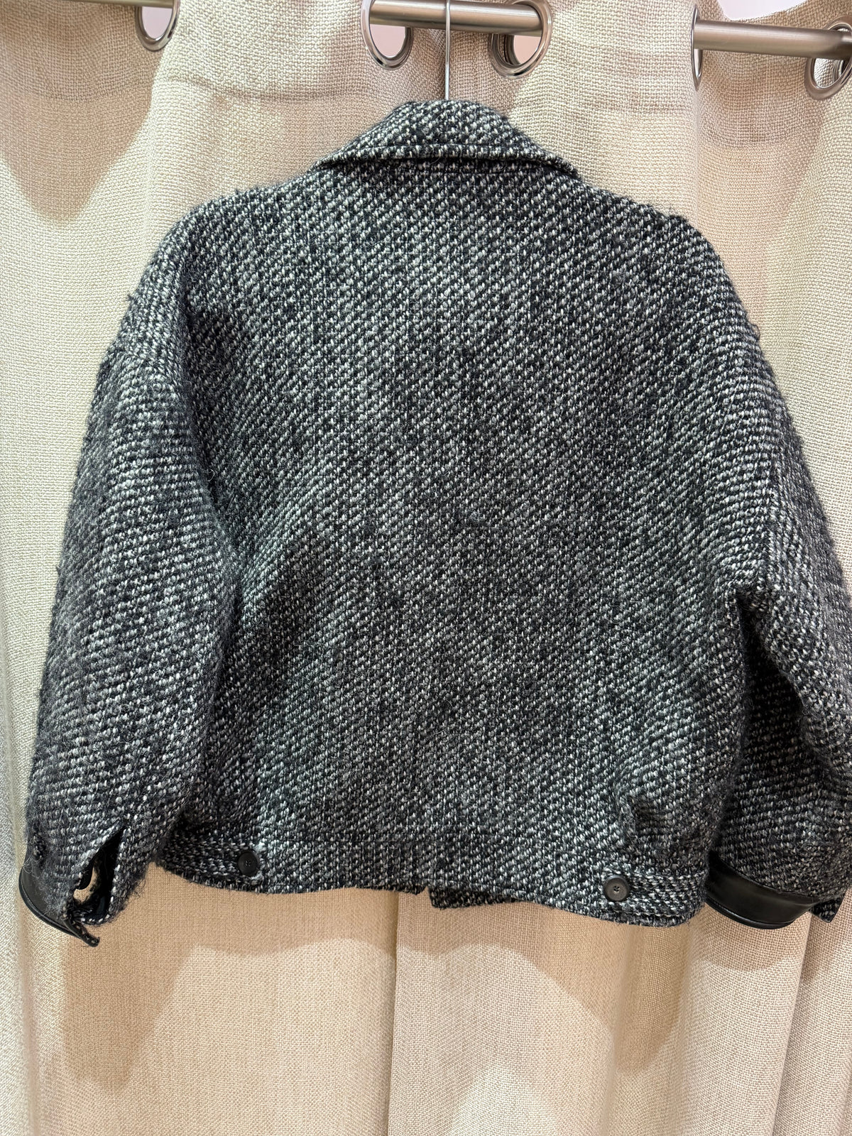 Manteau court gris Maje T.34 05/09