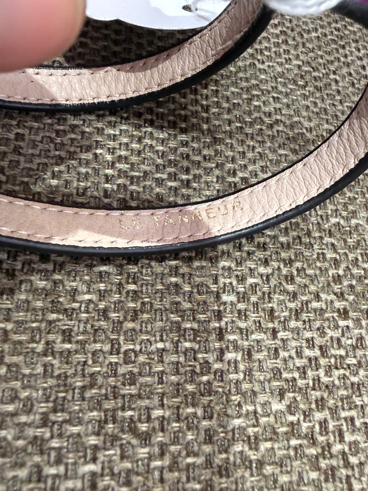 Bracelet en cuir le tanneur violet 13/06