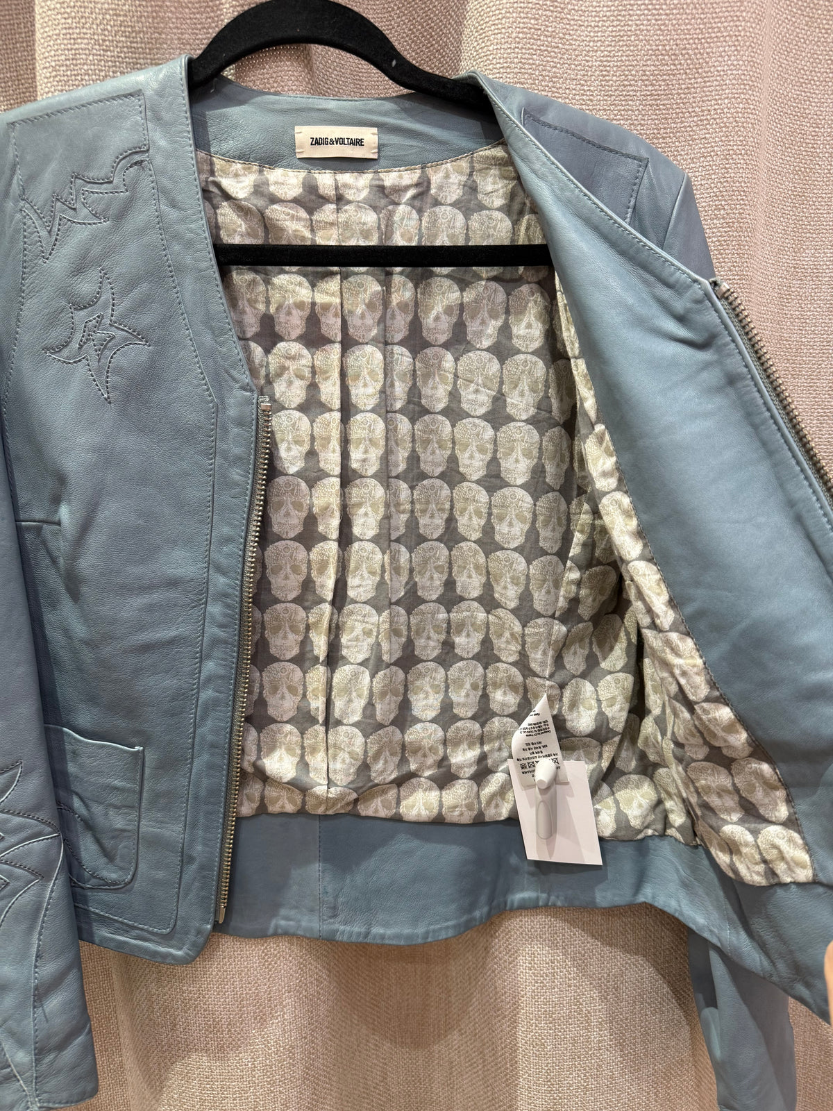 Veste cuir Zadig & Voltaire T.L