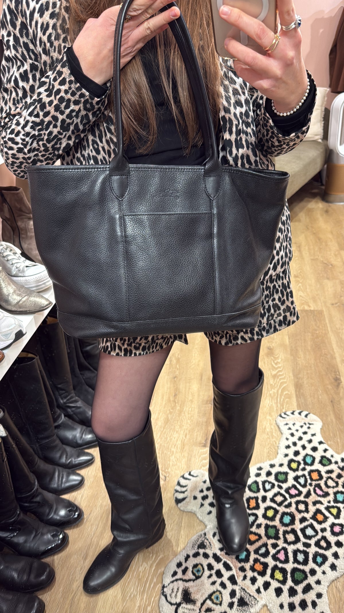 Sac en cuir Longchamp