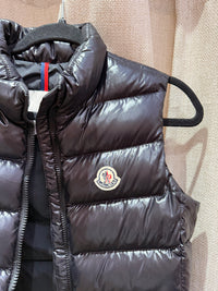 Doudoune noire sans manches Moncler - T.XS (14 ans) 19/10
