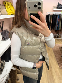 Doudoune sans manches moncler T.S 19/10