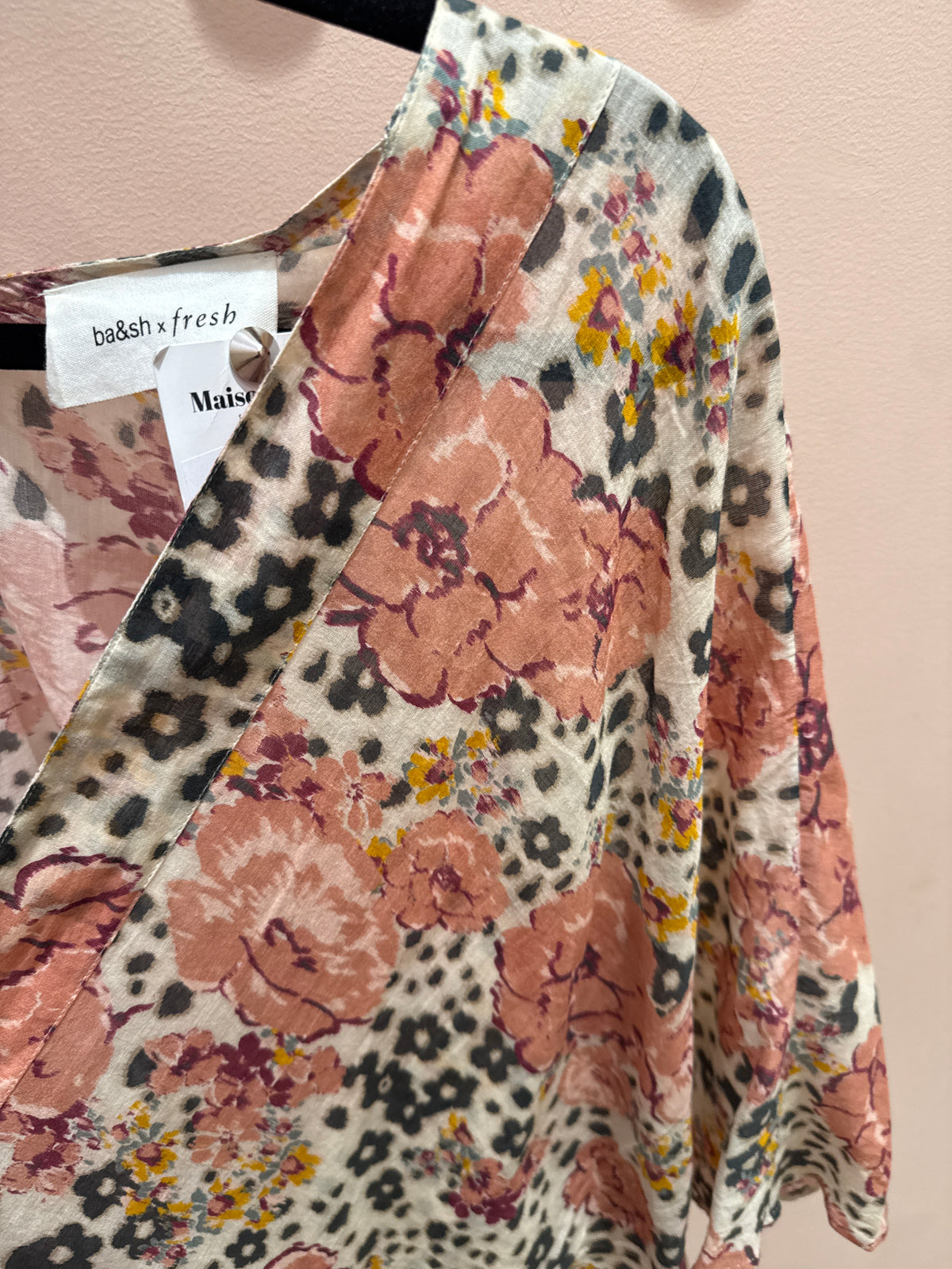 Veste rose et beige Ba&sh T.U