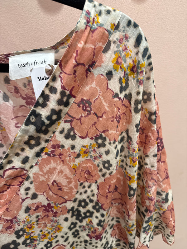 Veste rose et beige Ba&sh T.U