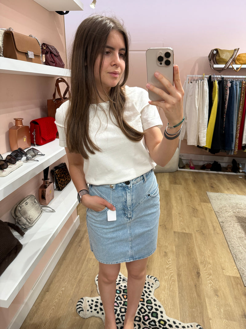 Jupe en jean Sandro T.36 03/08