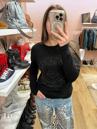 Pull noir Zadig & Voltaire T.S strass noir