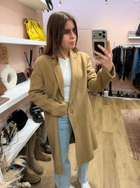 Manteau beige - Claudie Pierlot - T.38 20/10 100% laine