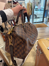 Sac speedy damier ébène Louis Vuitton taille 30