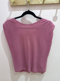 Top débardeur rose T.M