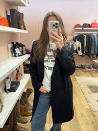 Manteau IKKS Bleu marine T.M