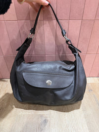 Sac en cuir marron souple Mandarina Duck