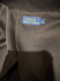 Blazer noir détail cuir Ralph Lauren T.36/38 14/09