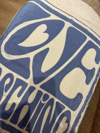 Foulard Moschino bleu T.U soie