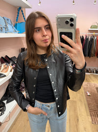 Veste en cuir sur mesure - T.36 14/09