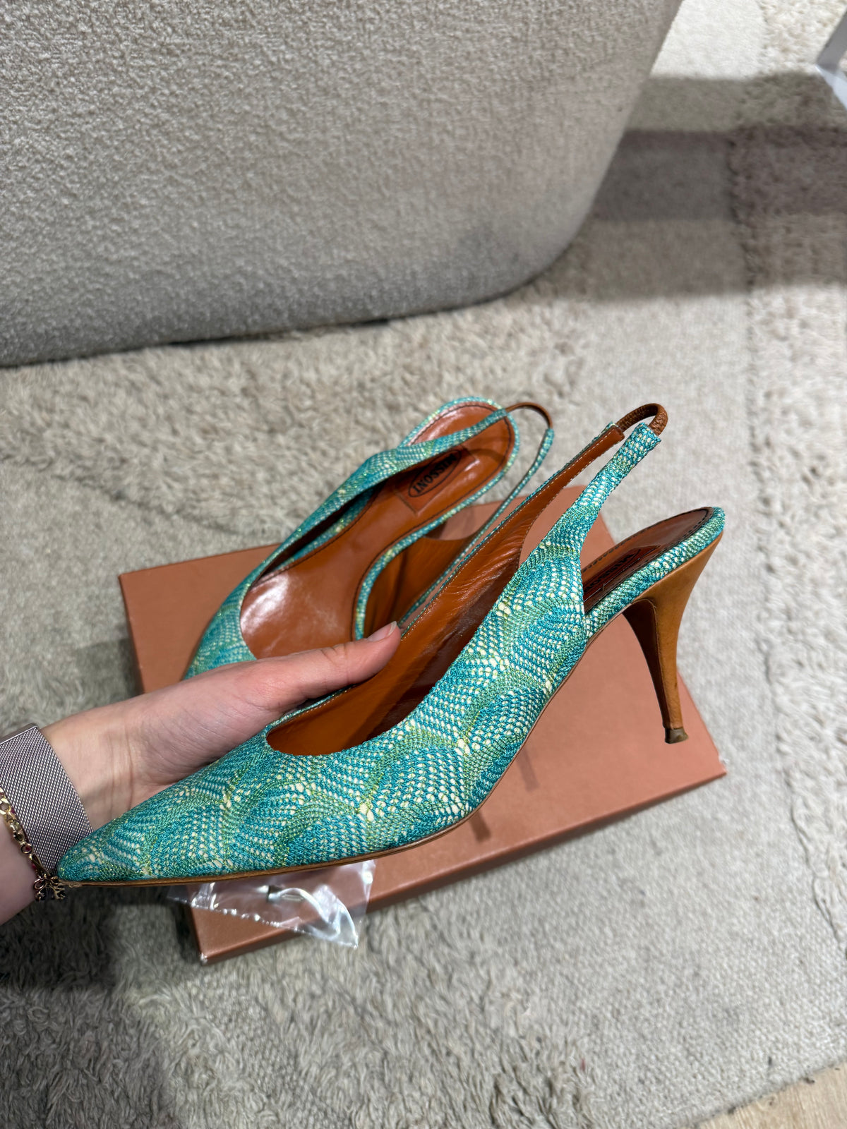 Escarpins missoni T.40/41