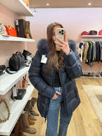 Gérard Darel - Doudoune bleue - T.42