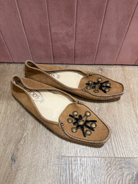 Mocassins Tods Daim marron T.40 09/06