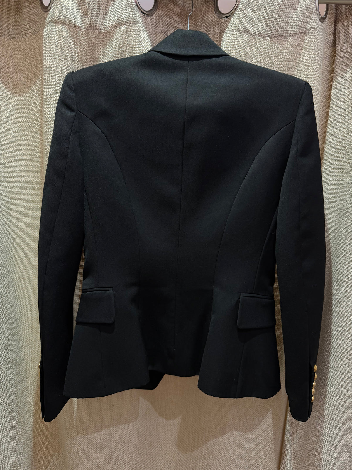 Blazer noir balmain T.36 22/09