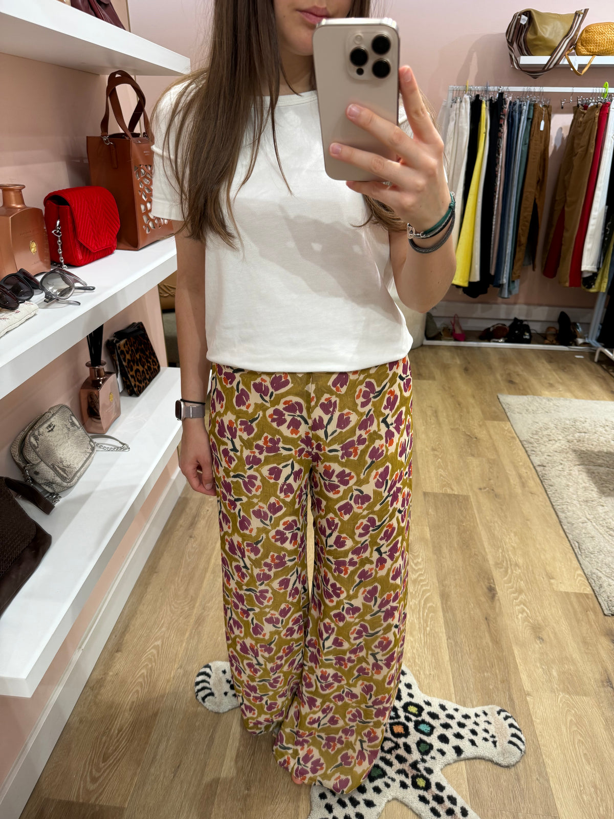 Jane Wood Pantalon Vert T.S 12/07