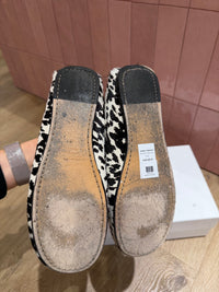 Mocassins blancs et noirs Isabel Marant T.37 10/09