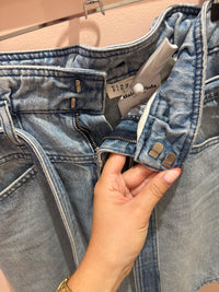 Claudie Pierlot Jupe en jean Jean T.34