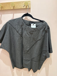 Niederbeger blouse kaki gris XL