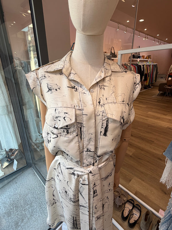 Robe en soie Burberry t.38 01/08