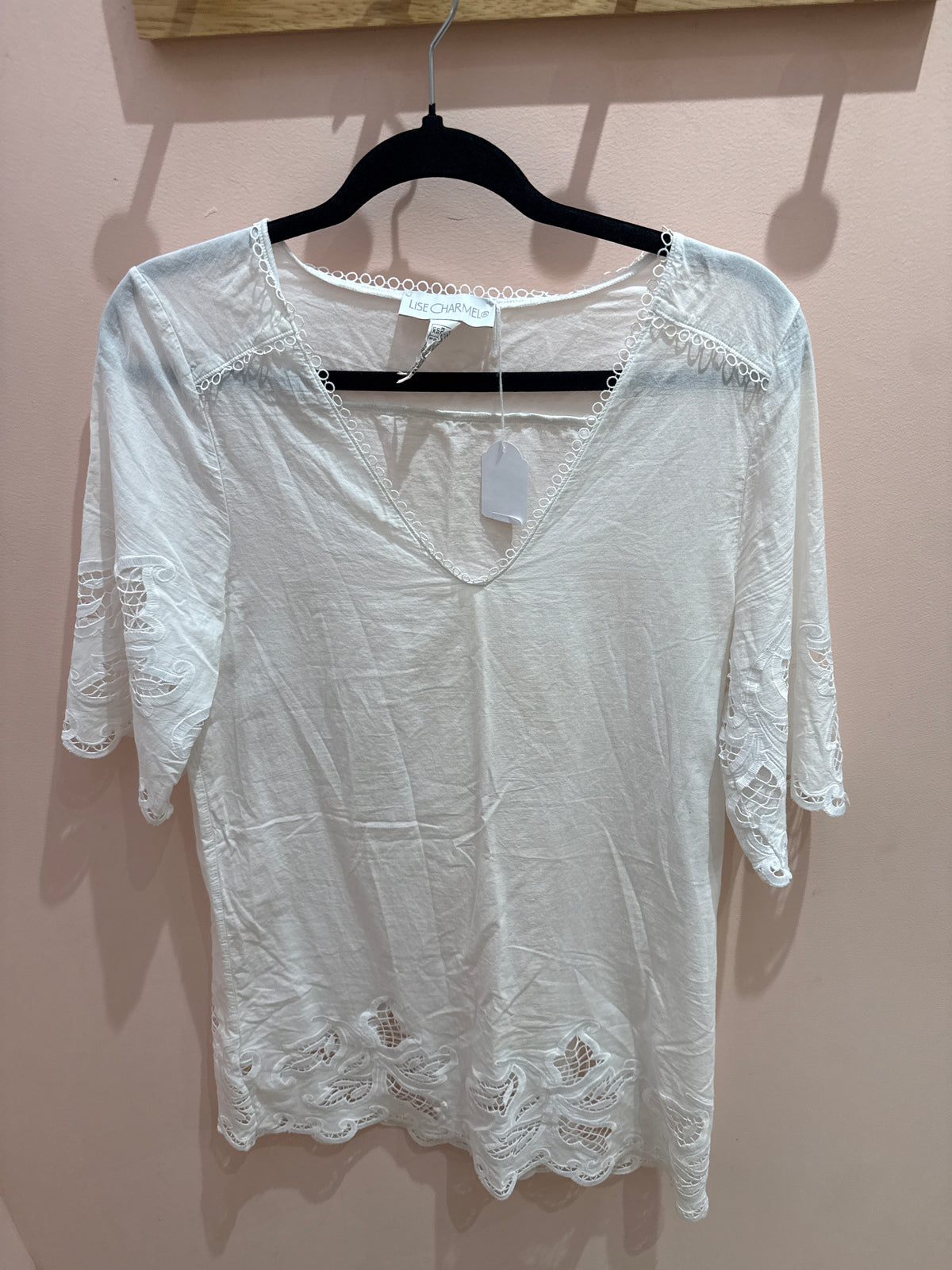 Robe mc blanche Lise Charmel T.S