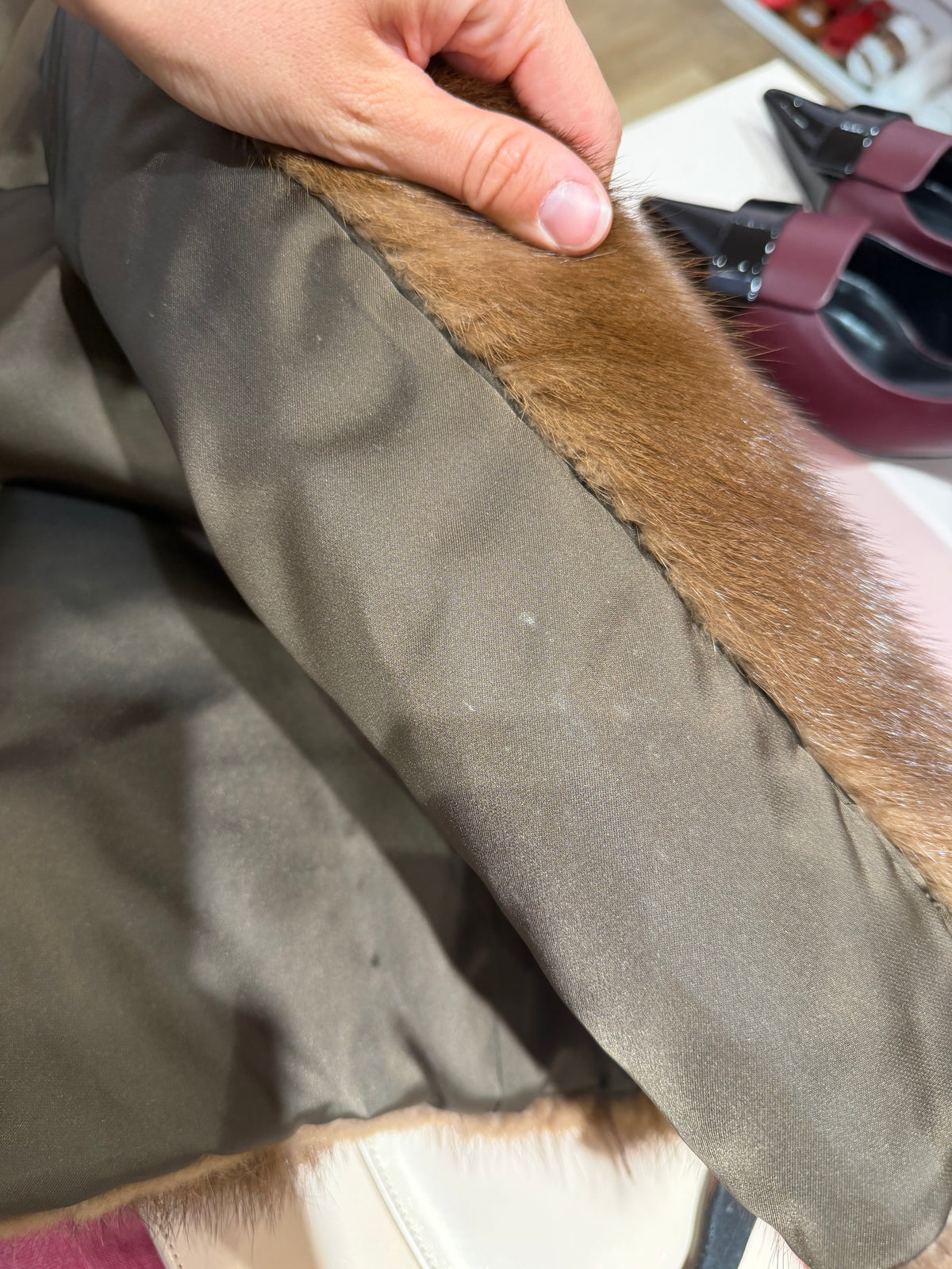 Manteau en vison Taille 44 26/08