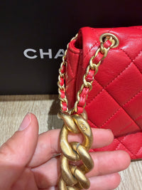Sac Chanel timeless 27/10 rouge