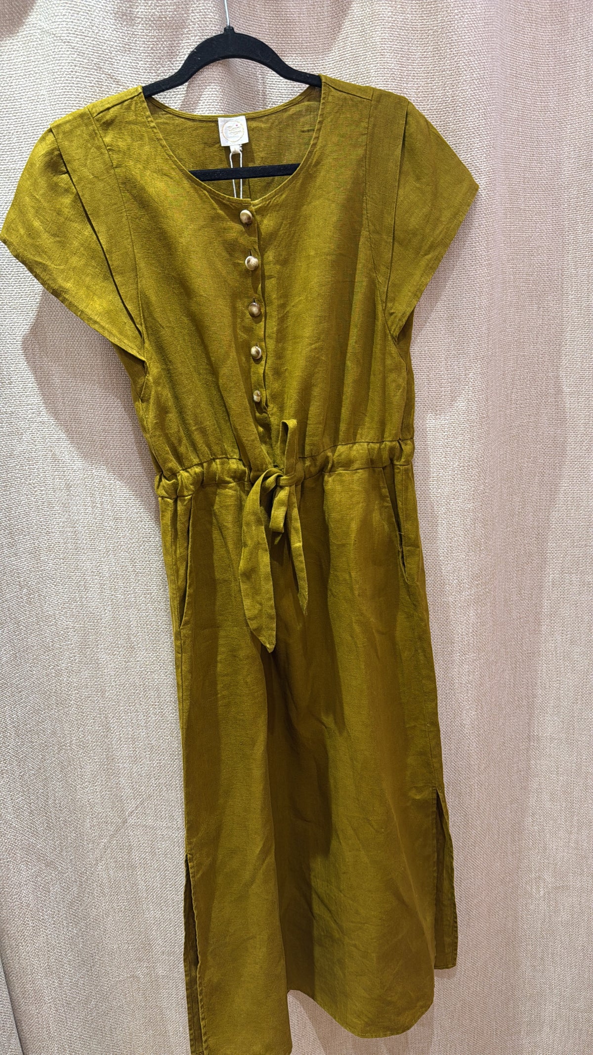 Robe verte des petits hauts neuf T.S 16/06