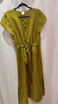 Robe verte des petits hauts neuf T.S 16/06